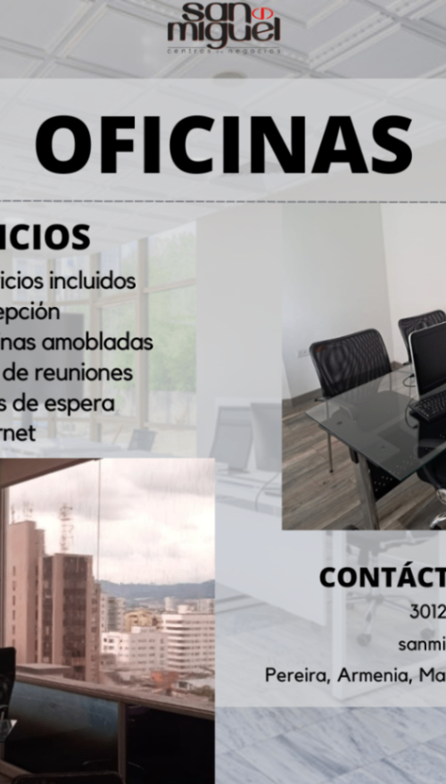 Oficina en arriendo en Armenia